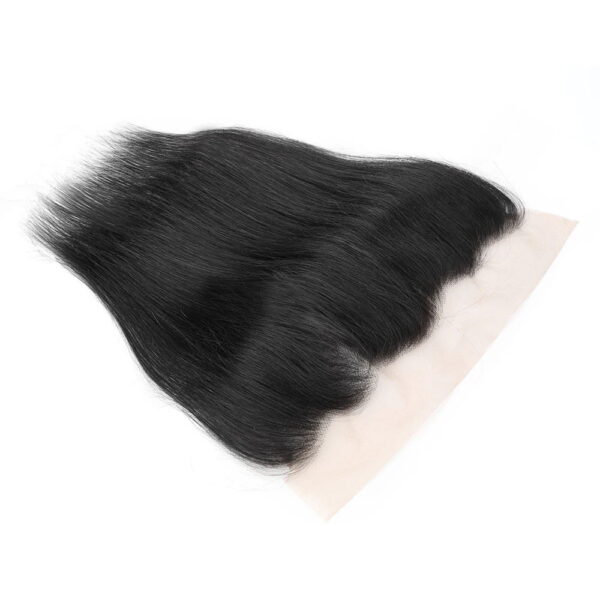 Wholesale Bulk Sale Manufacturer High Quality 13*4 Free Part HD Lace Human Hair Wigs Straight Transparent Natural Black Hair Lace Frontal Wig For Women - Image 5