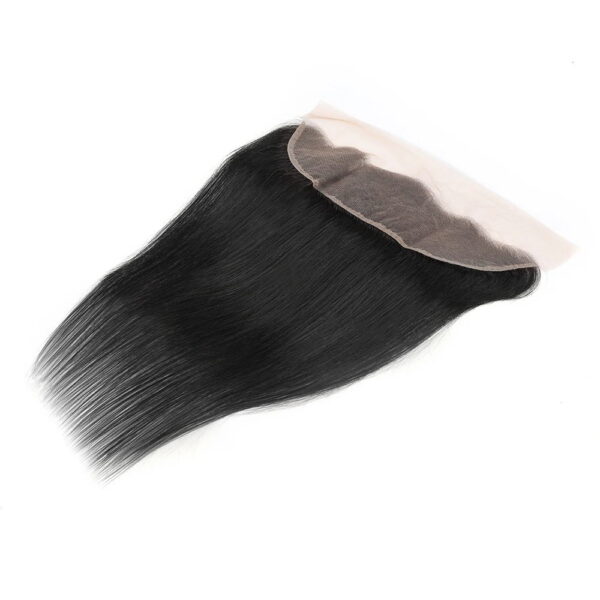 Wholesale Bulk Sale Manufacturer High Quality 13*4 Free Part HD Lace Human Hair Wigs Straight Transparent Natural Black Hair Lace Frontal Wig For Women - Image 6