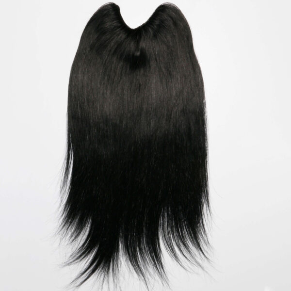 U-shaped Clip in Hair Extensions Wholesale Bulk Sale Factory High Quality Black Long Straight Human Hair Extensions - Image 3