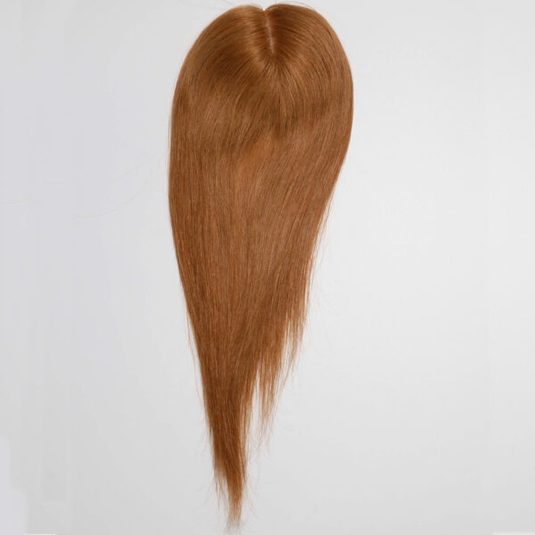 Human Hair Toppers Wholesale Bulk Sale Factory High Quality Human Straight Light Brown Hair Clip in Hair Pieces - Image 2