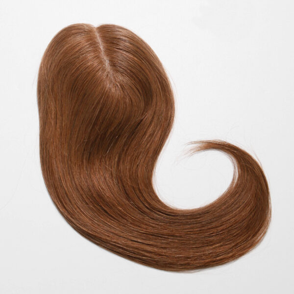 Human Hair Toppers Wholesale Bulk Sale Factory High Quality Human Straight Brown Hair Clip in Hair Pieces - Image 2