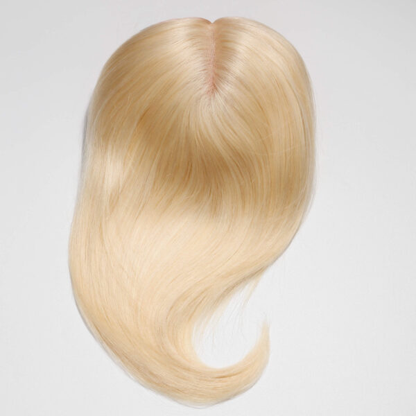 Human Hair Toppers Wholesale Bulk Sale Factory High Quality Human Straight Light Blonde Hair Clip in Hair Pieces - Image 2