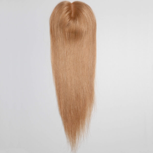 Human Hair Toppers Wholesale Bulk Sale Factory High Quality Human Straight Blonde Hair Clip in Hair Pieces - Image 2