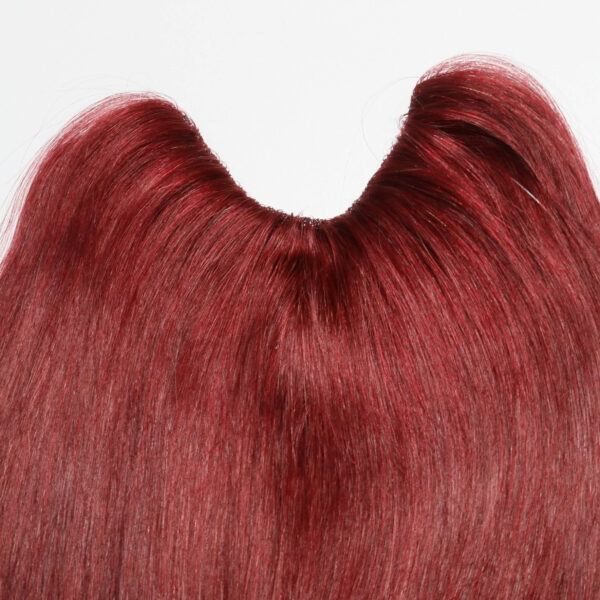 U-shaped Clip in Hair Extensions Wholesale Bulk Sale Factory High Quality Wine Red Long Straight Human Hair Extensions - Image 4