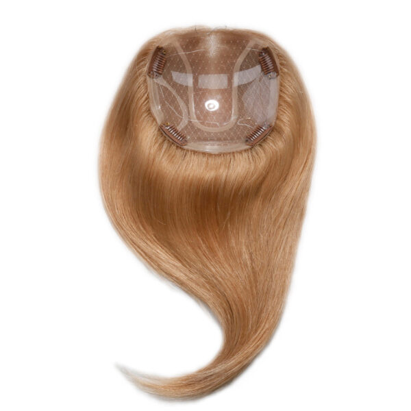 Human Hair Toppers Wholesale Bulk Sale Factory High Quality Human Straight Blonde Hair Clip in Hair Pieces