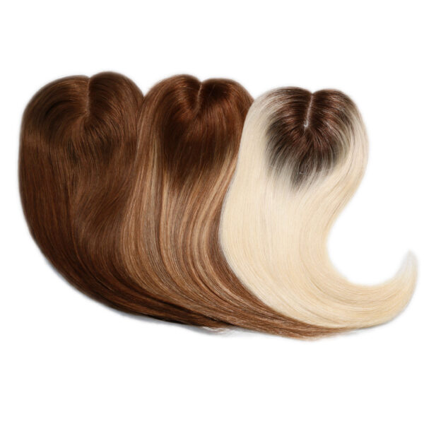 Human Hair Toppers Wholesale Bulk Sale Factory High Quality Human Straight Hair Clip in Hair Pieces