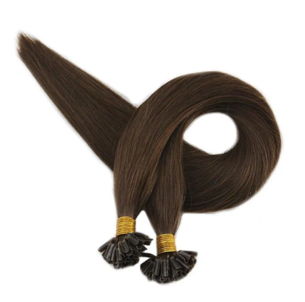 U Tip Hair Extension, Pre Bond Nail Tip Hot Sale Hair Human,Remy Virgin Prebonded Utip Hair Extensions ﻿ - Image 3