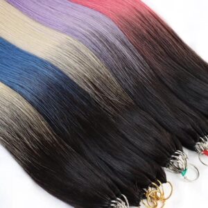 Double Feather Hair Extensions Wholesale Bulk Sale Factory High Quality Brown Golden and Light Blonde Long Straight Human Hair Extensions