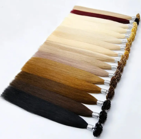 U Tip Hair Extensions Wholesale Sale Factory High Quality  Long Straight Human Hair Extensions