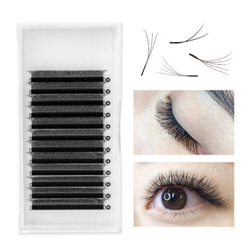 1 Costomized Wholesale YY Lashes 3D 4D 5D Narrow Shape Eyelash Extensions