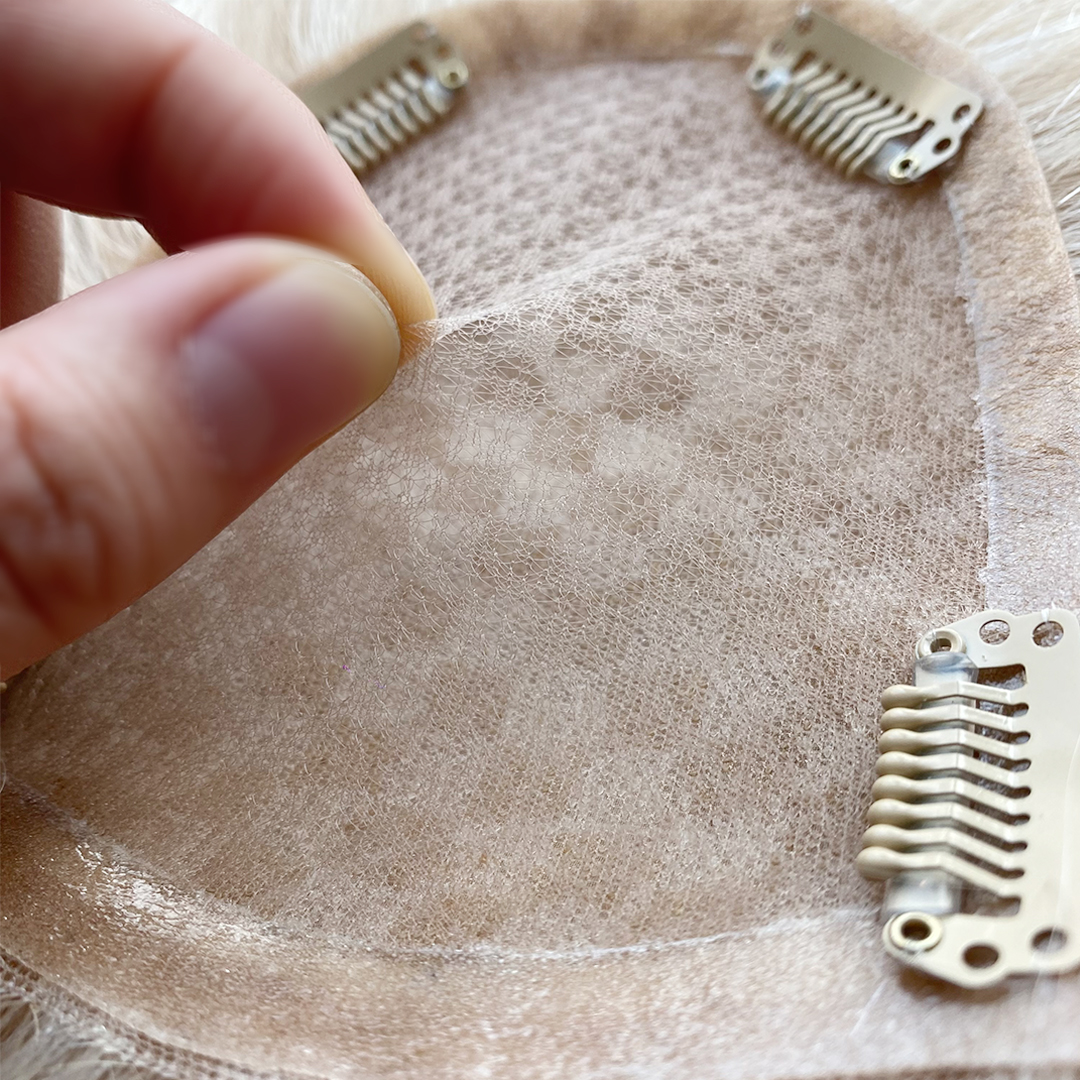 Costomized Wholesale Bulk Sale Factory High Quality Human Hair 10×12 Silk Base Topper Straight - Image 4