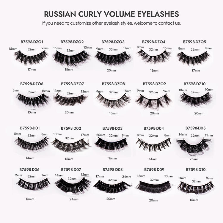 Costomized Wholesale Synthetic Hair Popular Natural Long False Eyelashes 3D Super Lashes - Image 5