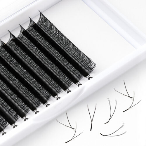 18 Wholesale W Vv Yy Shape Volume Individual Eyelash Extension 3d 4d 5d Clover Lash