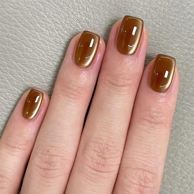 Wholesale Custom Press on Nails Square Mechanical Nail Cat's Style - Image 2