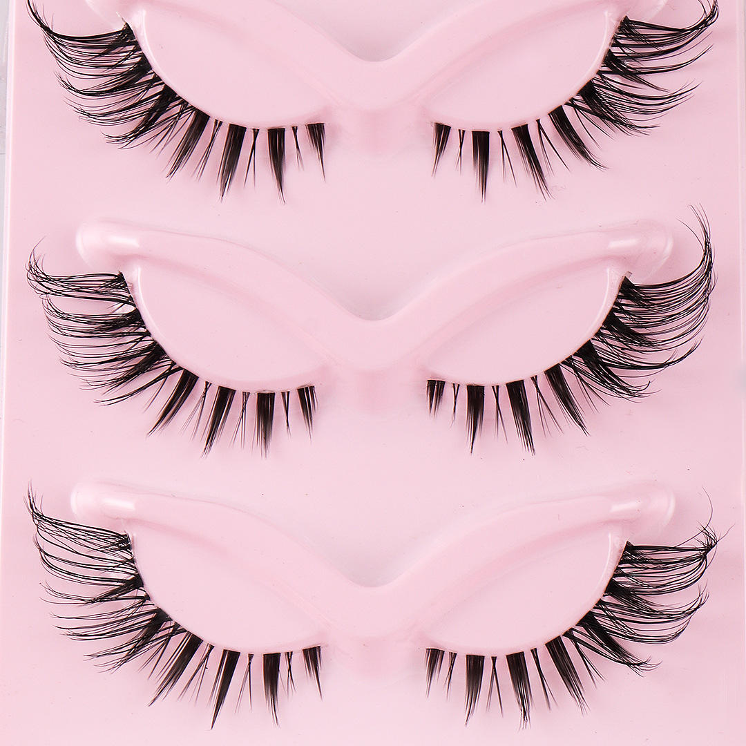 Costomized Wholesale Synthetic Hair Lashes Full Strip Eyelashes False Eyelashes - Image 2
