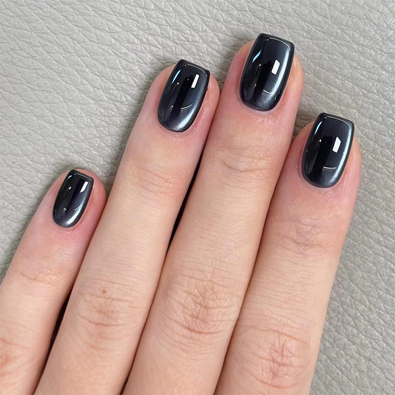 Wholesale Custom Press on Nails Square Mechanical Nail Cat's Style - Image 4