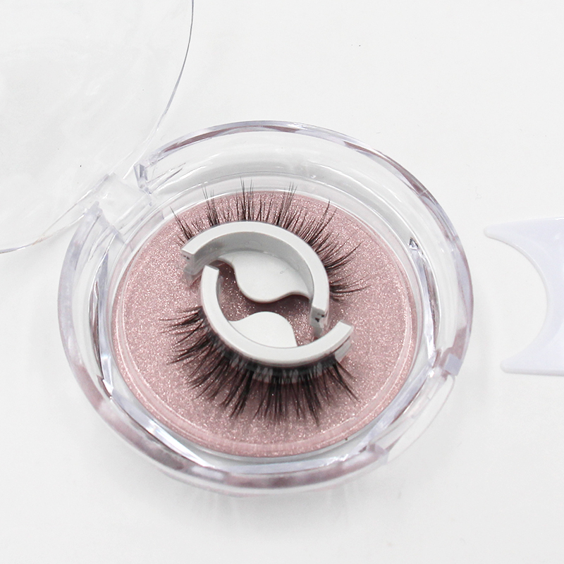 Costomized High Volume Self Adhesive Lashes No Glue Needed False Eyelashes - Image 3
