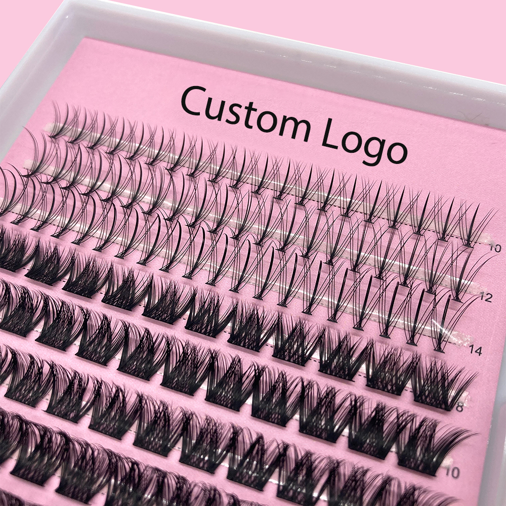 Wholesale Custom Private Label DIY Eyelashes Fluffy Spike Lash Clusters - Image 2