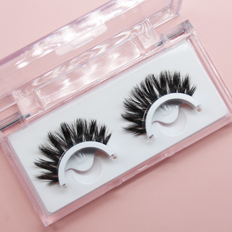 Costomized High Volume Self Adhesive Lashes No Glue Needed False Eyelashes - Image 5