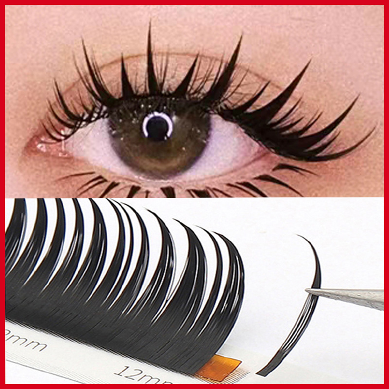 Wholesale Volume Lash Extension Supplies Soft Wet Eyelash Extensions - Image 2