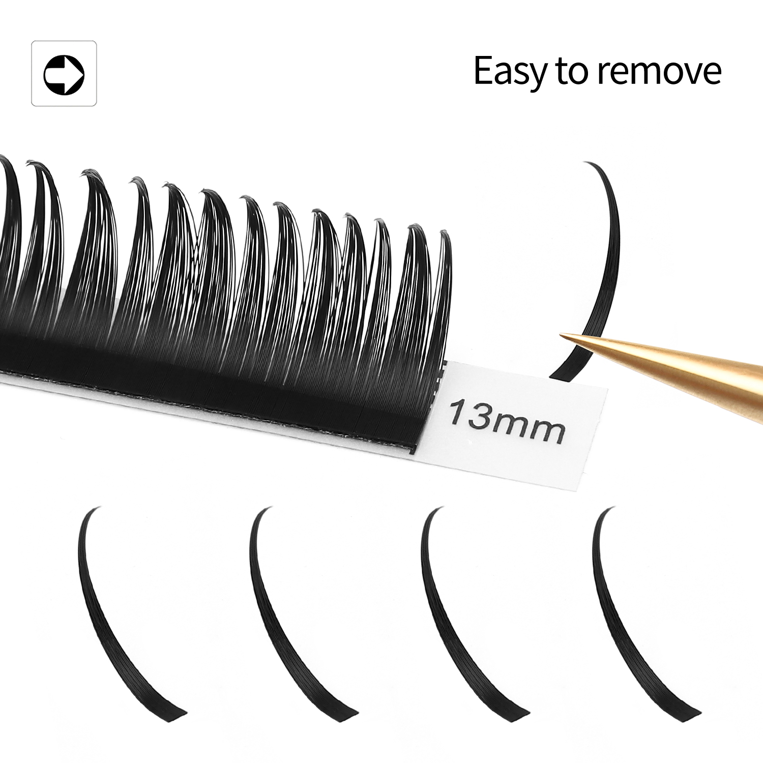 Wholesale Volume Lash Extension Supplies Soft Wet Eyelash Extensions - Image 4