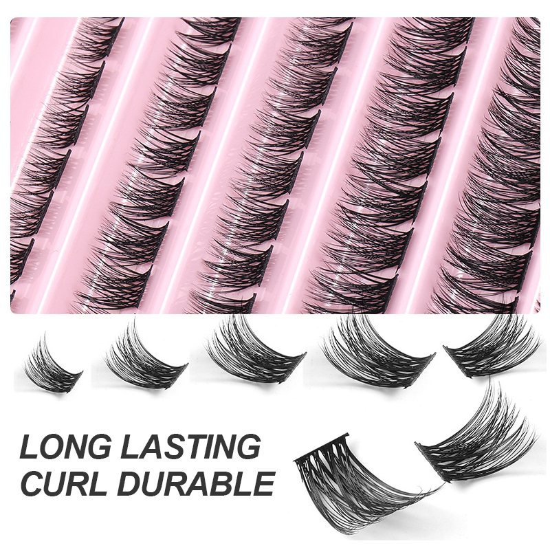 Wholesale Lash Extension Kit in Cluster Bulk for Sales Lash Cluster Diy Eyelash Extension - Image 3