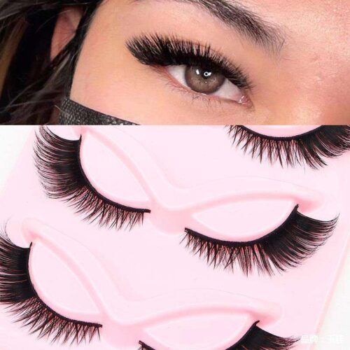 31 Customized Full Strip Cat Eye Lashes Wholesale False Eyelashes