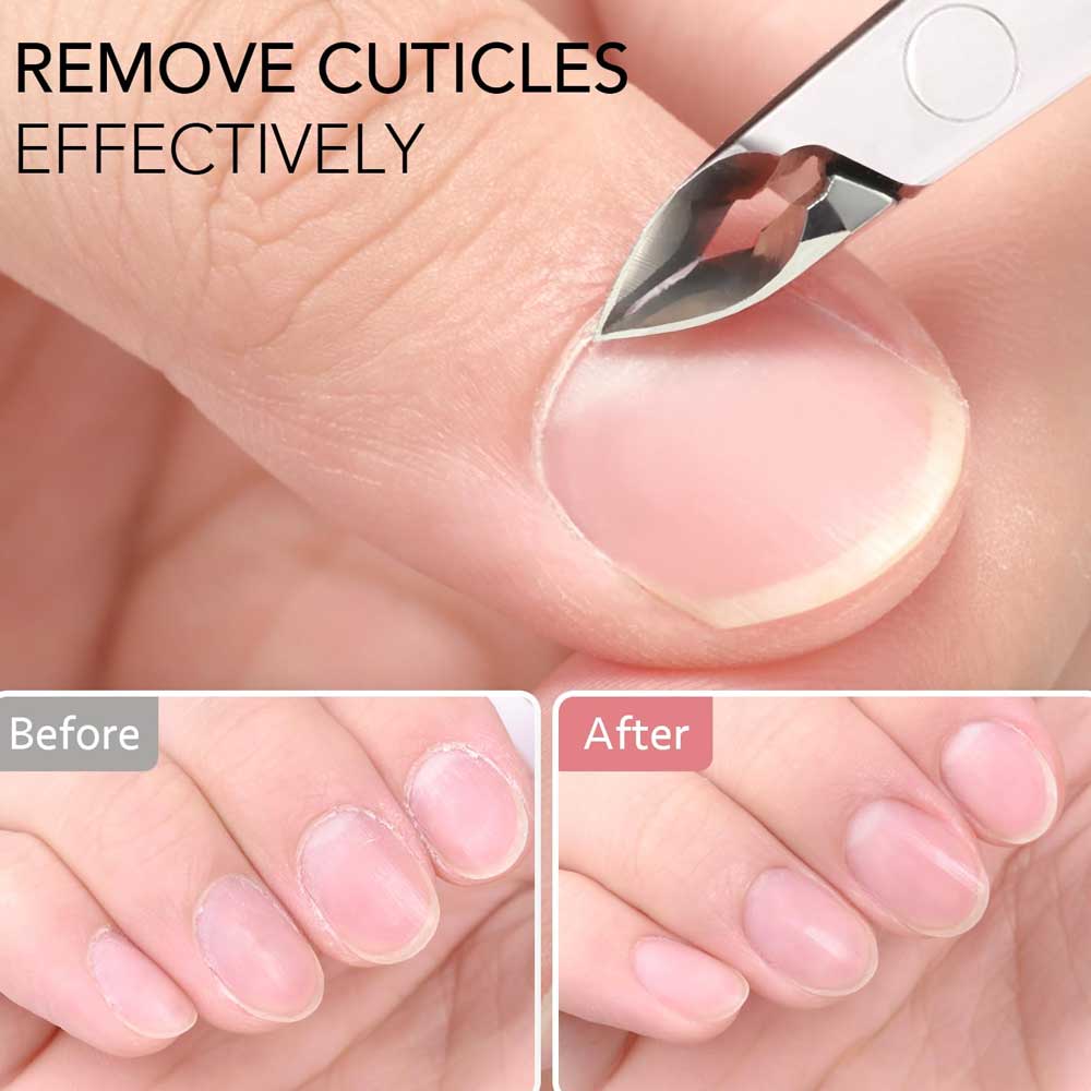 High Quality Stainless Steel Nail Pruning Implement Personal Care Nail Clippers ,Double Ended Nail Cuticle Pusher - Image 2