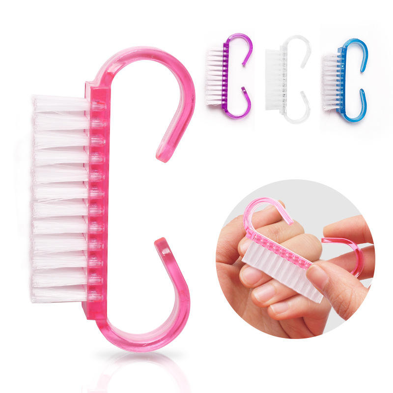 Small Manicure Nail Brush Care Cleaning Tool for Nail Polish & Nail Polish Remove - Image 4