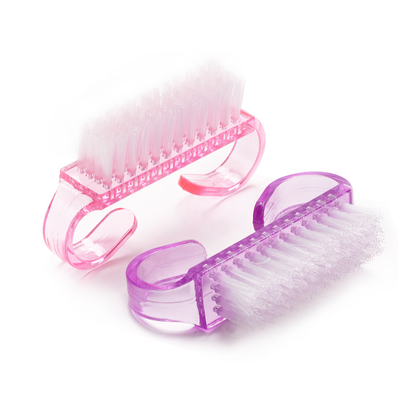 Small Manicure Nail Brush Care Cleaning Tool for Nail Polish & Nail Polish Remove - Image 2