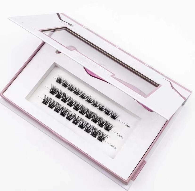 Customized Segmented Eyelashes Cluster Mixed Sizes 8-16mm Diy Lash Extensions Private Label Cluster Lash - Image 2