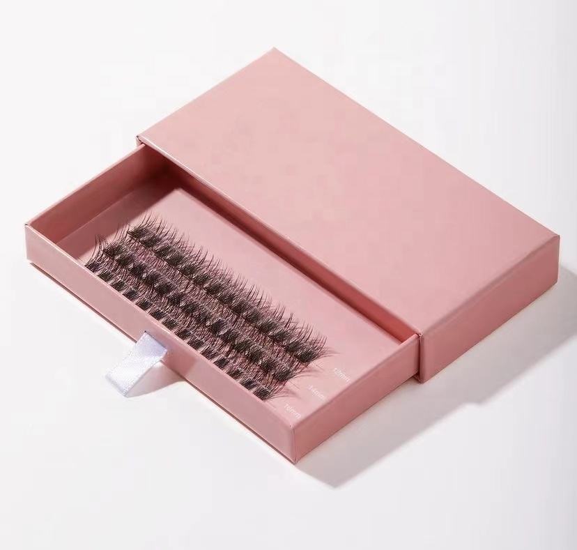 Customized Segmented Eyelashes Cluster Mixed Sizes 8-16mm Diy Lash Extensions Private Label Cluster Lash - Image 4