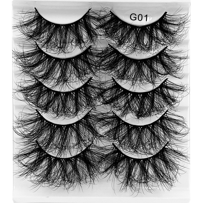 Costomized Wholesale Synthetic Hair High Quality High Mink Hair False Eyelashes - Image 2