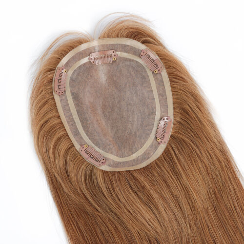 61 Costomized Wholesale Bulk Sale Factory High Quality Human Hair 8×13 Mono Topper Straight