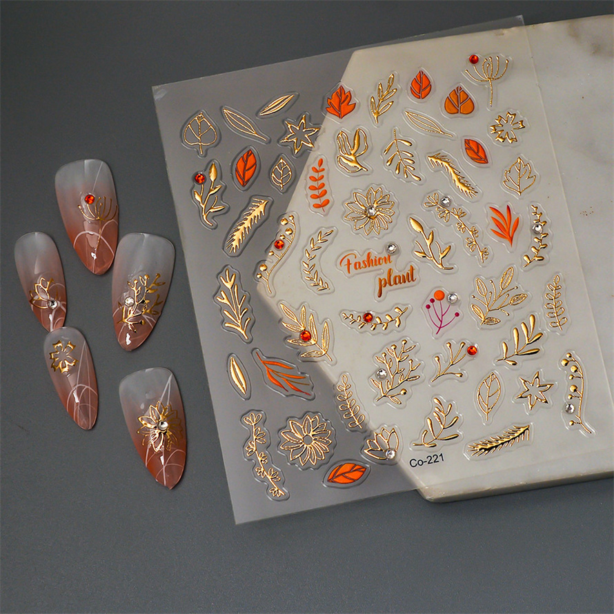 Costomized Wholesale Mini Nail Sticker for Press on Nail Accessories - Image 2
