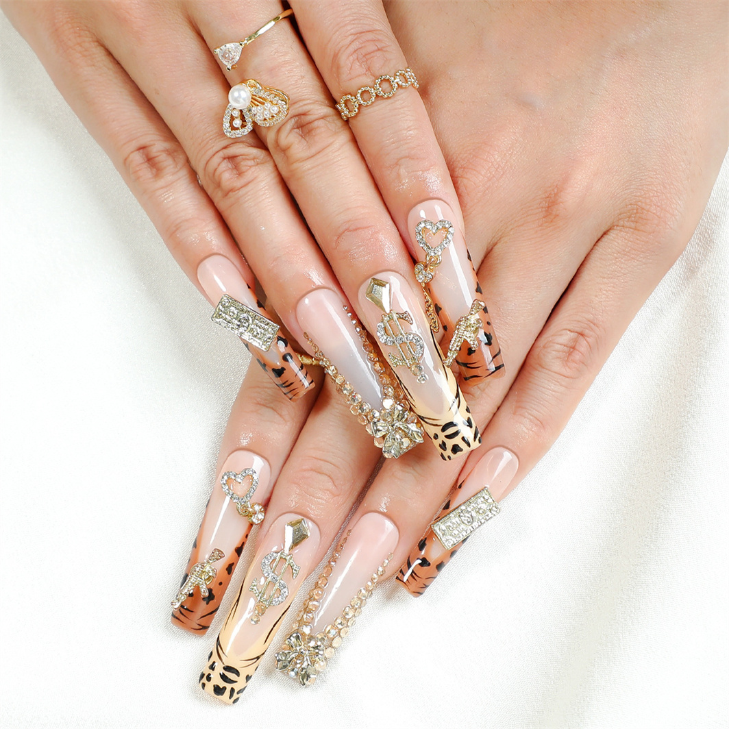 Wholesale Custom Press on Nails Long Square Handmade Nail - Image 4