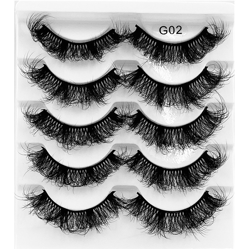 Costomized Wholesale Synthetic Hair High Quality High Mink Hair False Eyelashes - Image 4