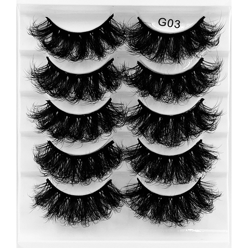 Costomized Wholesale Synthetic Hair High Quality High Mink Hair False Eyelashes - Image 3