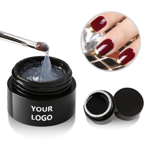 81 Nail Tips Glue Wholesale Custom Logo Rhinestone Nail Glue Gel for Press on Nail Extension Tips