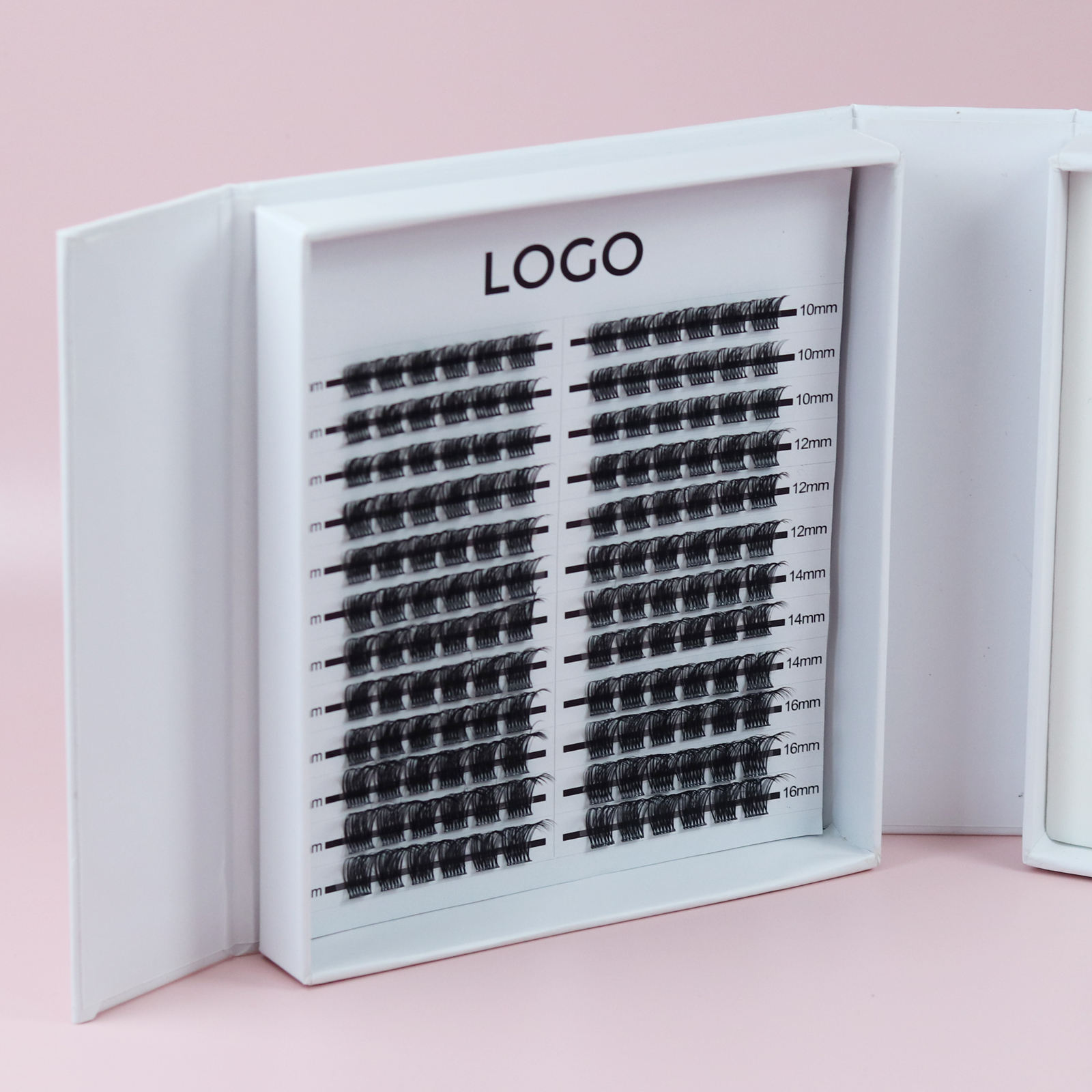 Wholesale Individual Lash Clusters Natual Precut Segmented Eyelash Clusters - Image 3