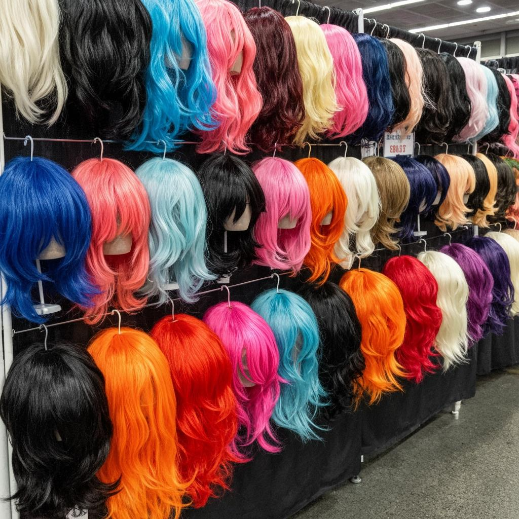 cosplay wigs for events vendor 