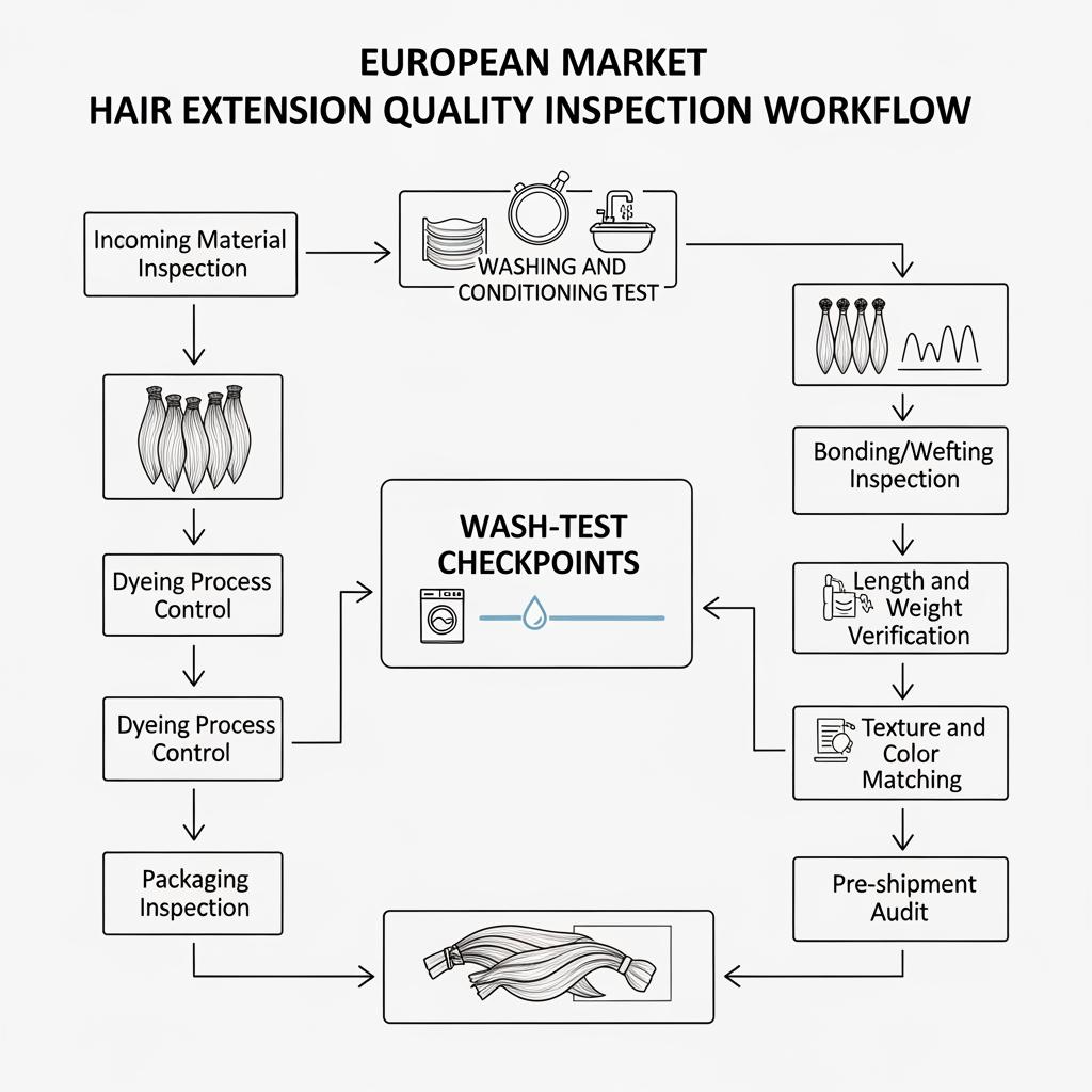 Hair Extensions for European Market